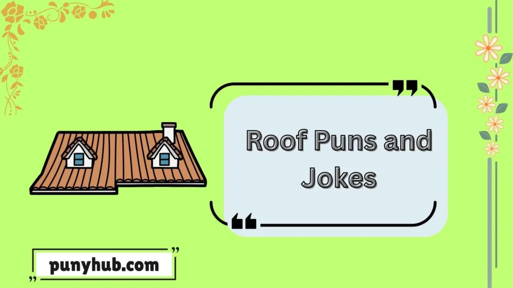 Clean Roof Puns for Kids and Families