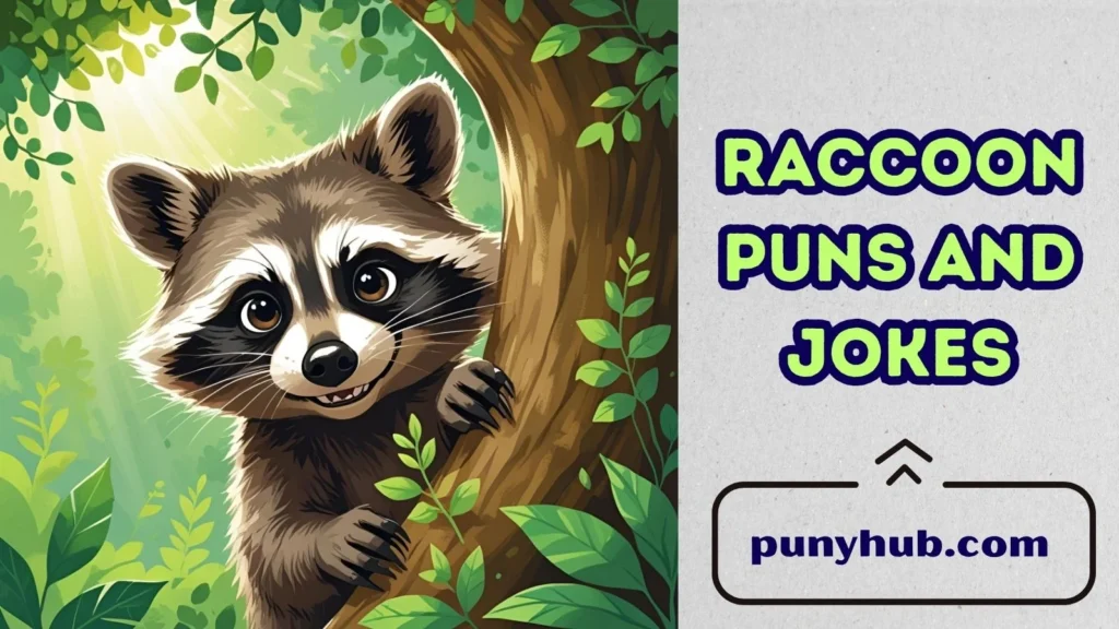  Cute Raccoon Puns