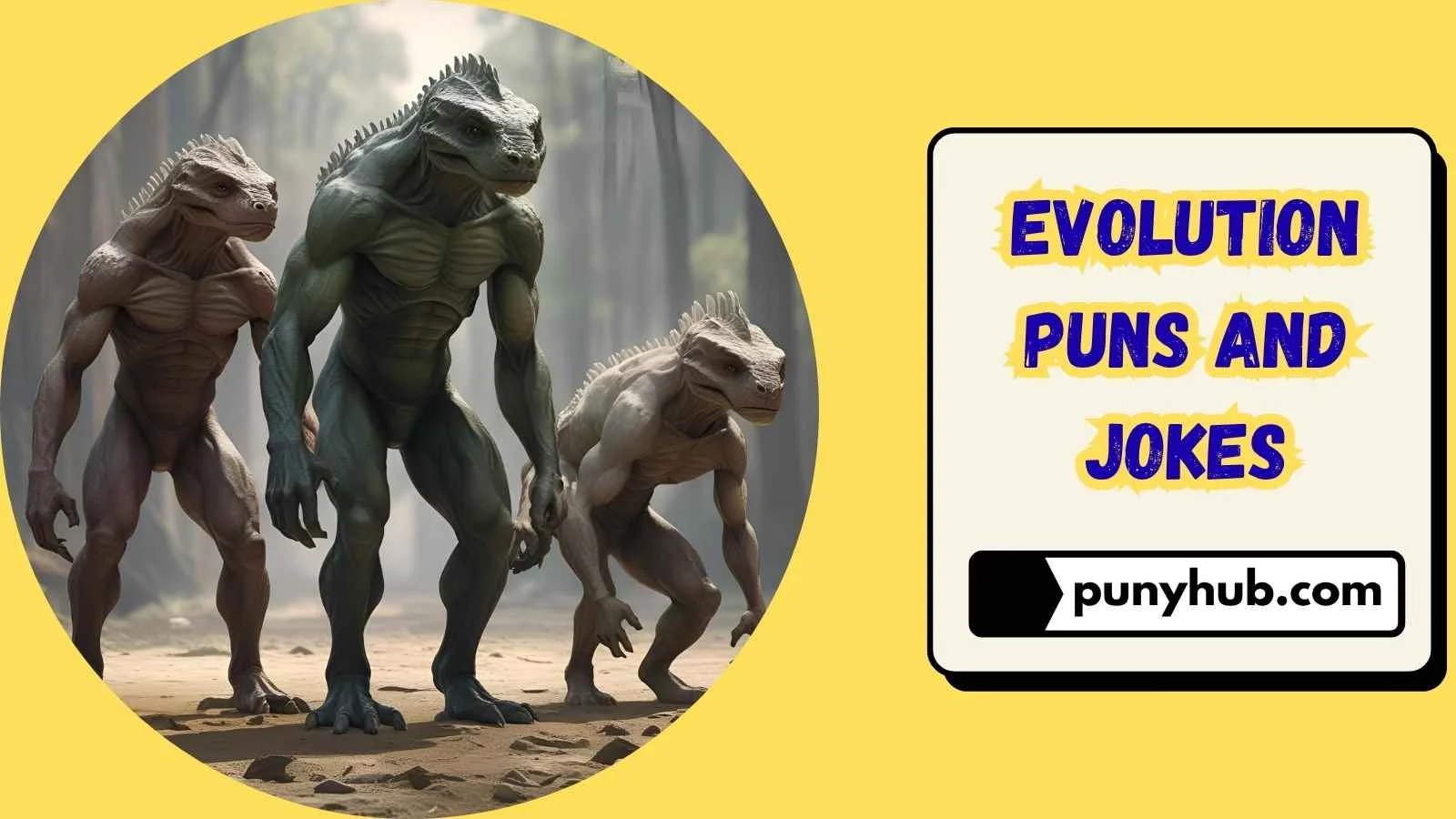 Evolution Puns and Jokes