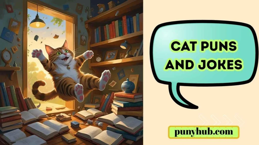 Funny Cat Puns for Instagram Captions