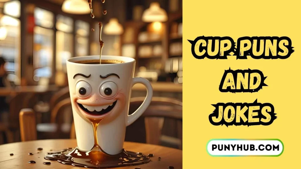 Funny Coffee Cup Puns