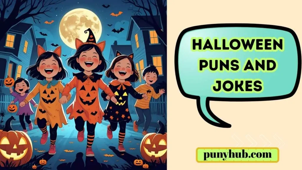 Funny Halloween Puns for Kids