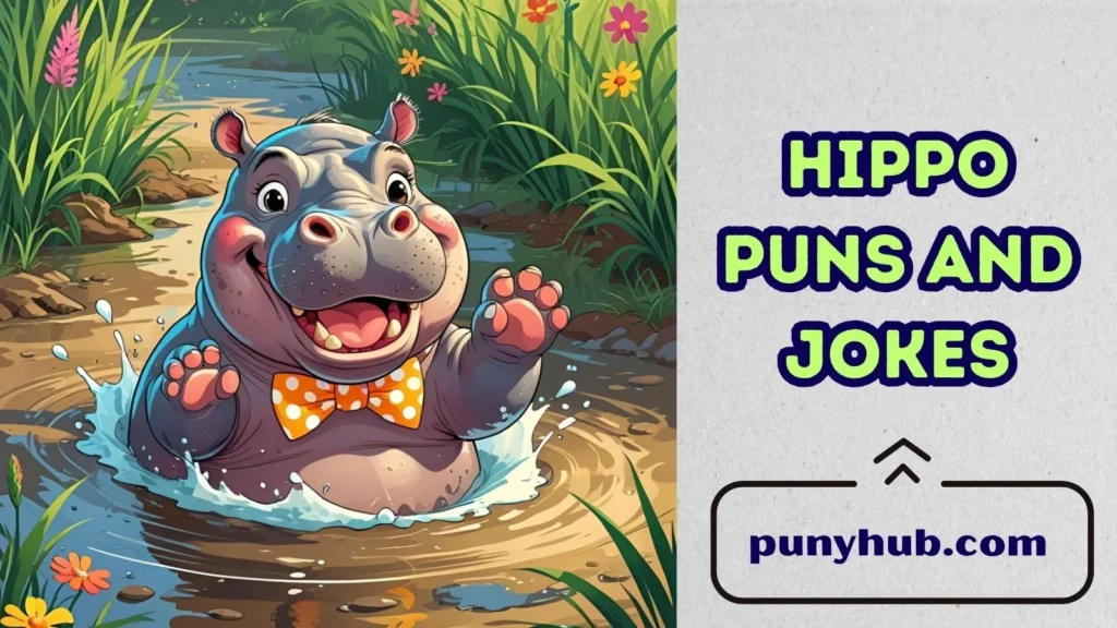 Funny Hippo Puns