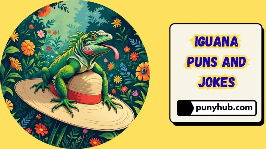 Funny Iguana Puns for Instagram