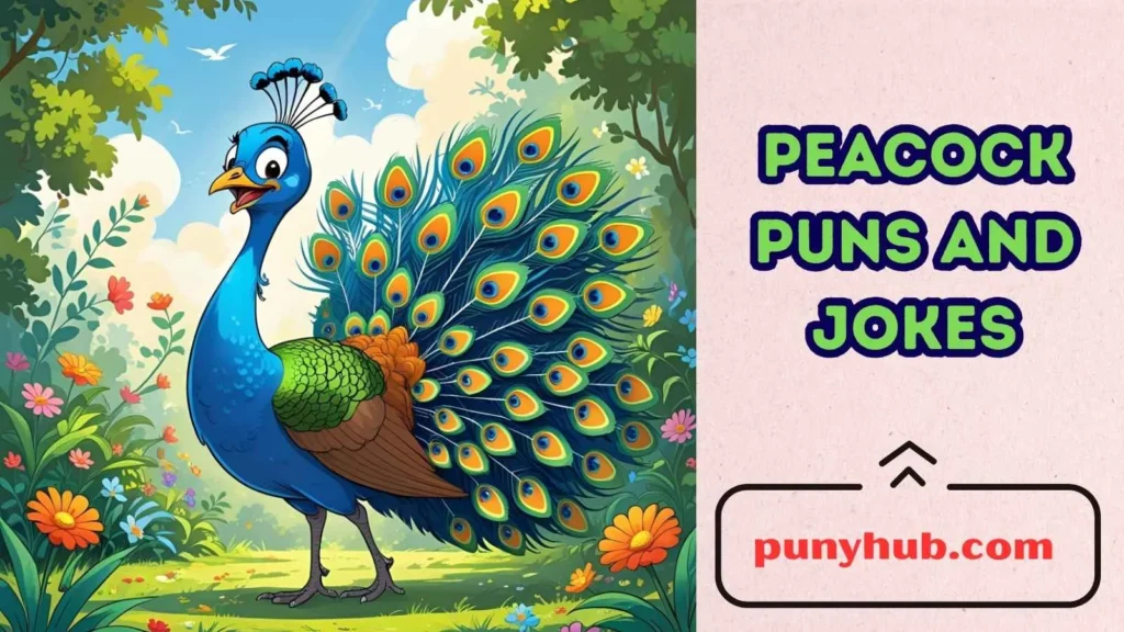 Funny Peacock One-Liners