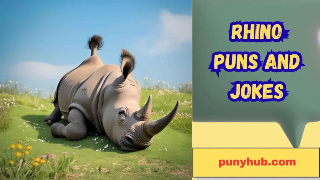 Funny Rhino Puns