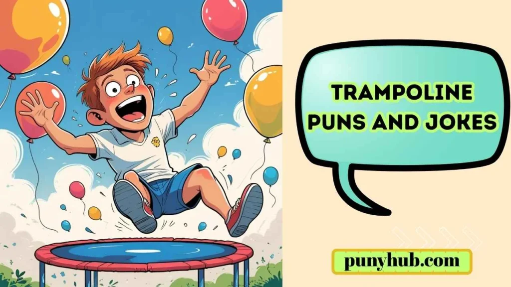 Funny Trampoline Puns for Instagram Captions