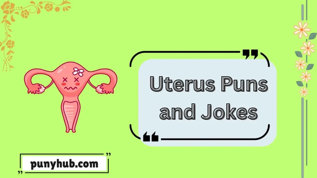 Funny Uterus puns and jokes