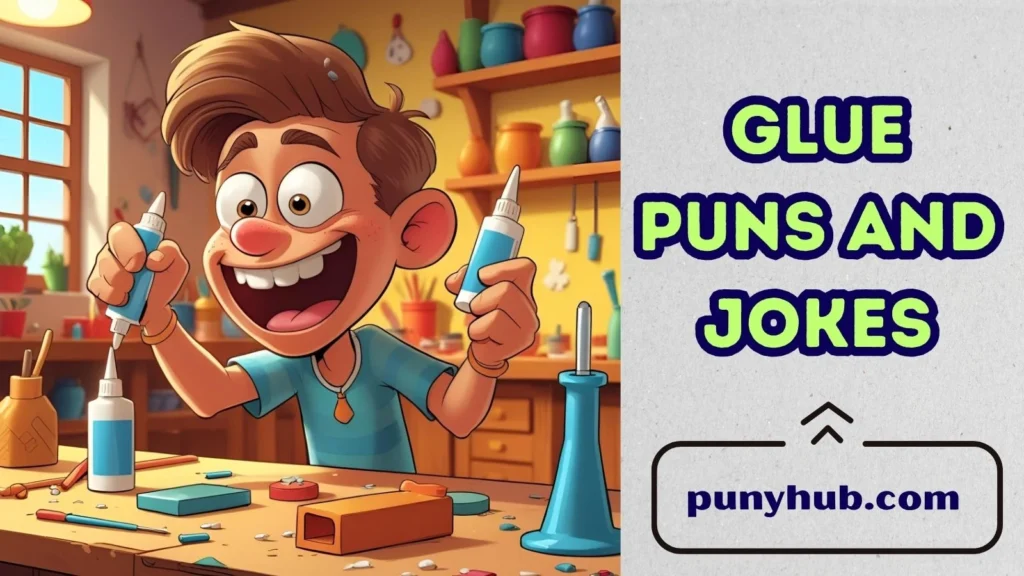 Glue Puns and Jokes