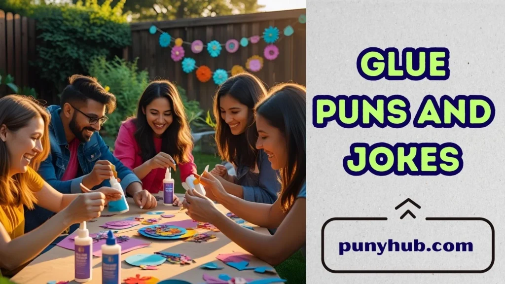 Glue Puns for DIY Fans