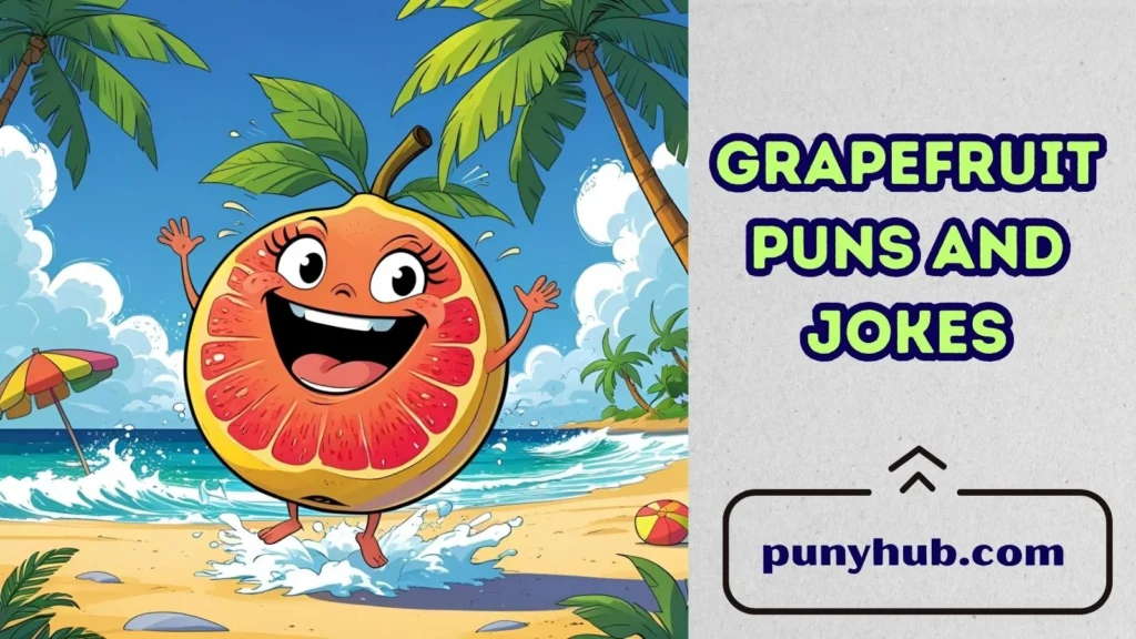Grapefruit Puns for Photo