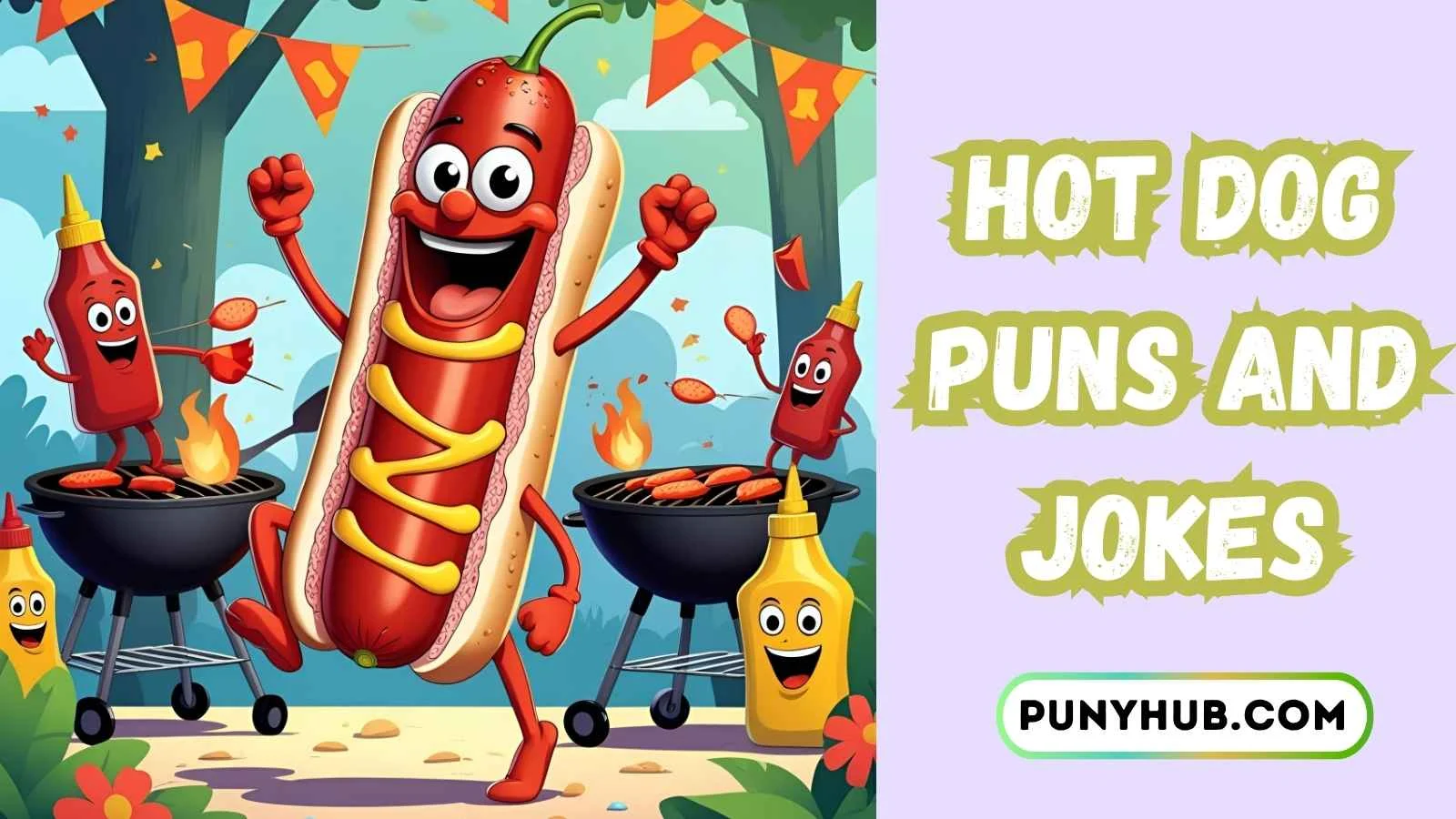 Hot Dog Puns and Jokes