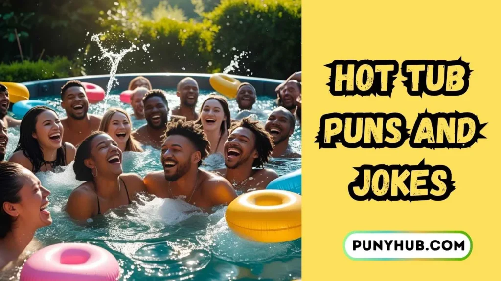 Hot Tub Party Puns