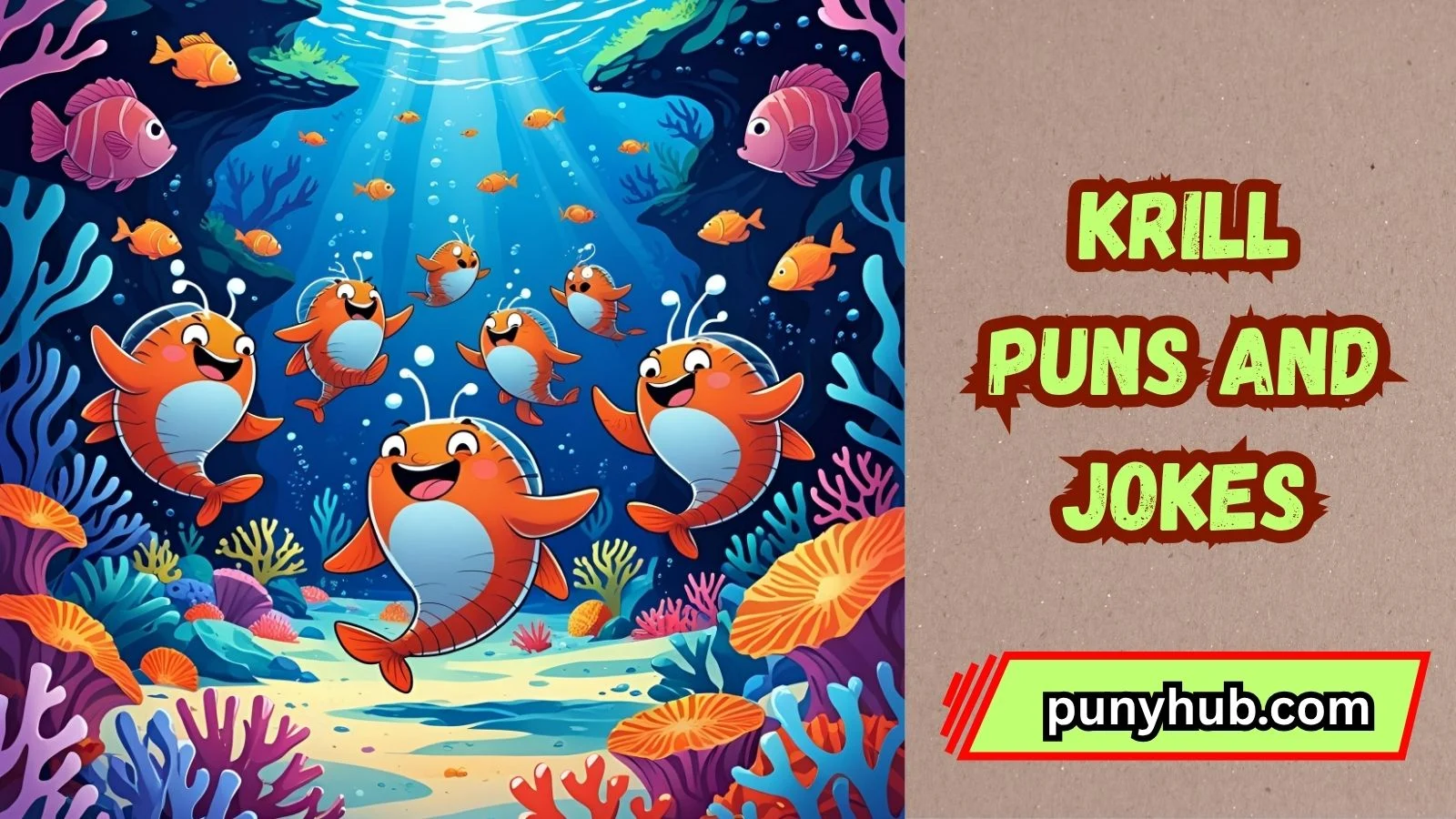 Krill Puns and Jokes