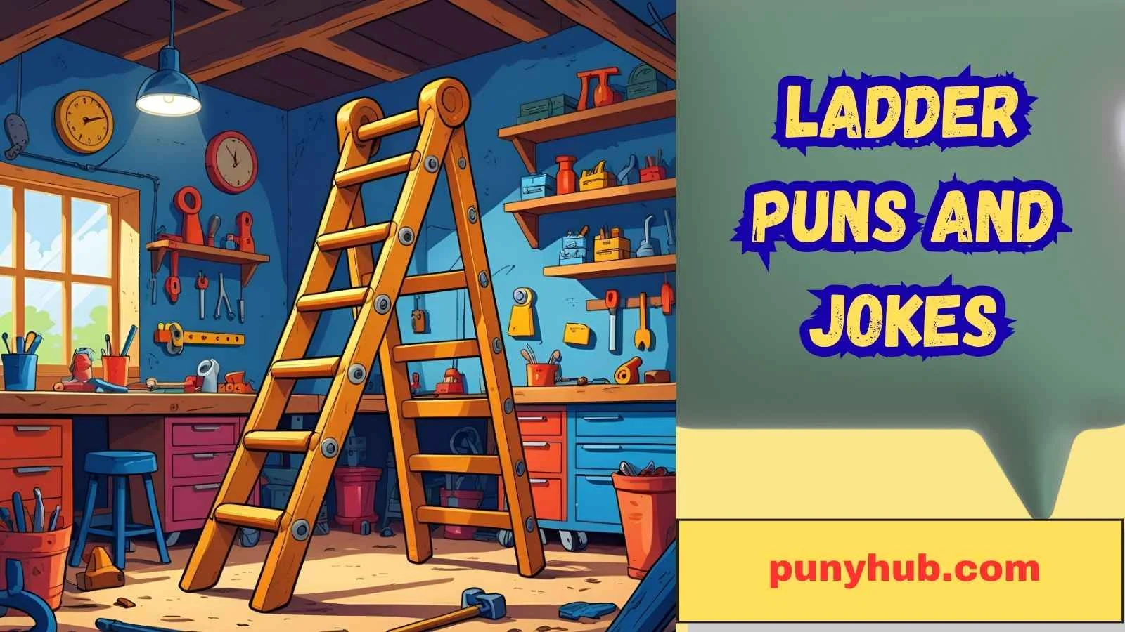 Ladder Puns and Jokes