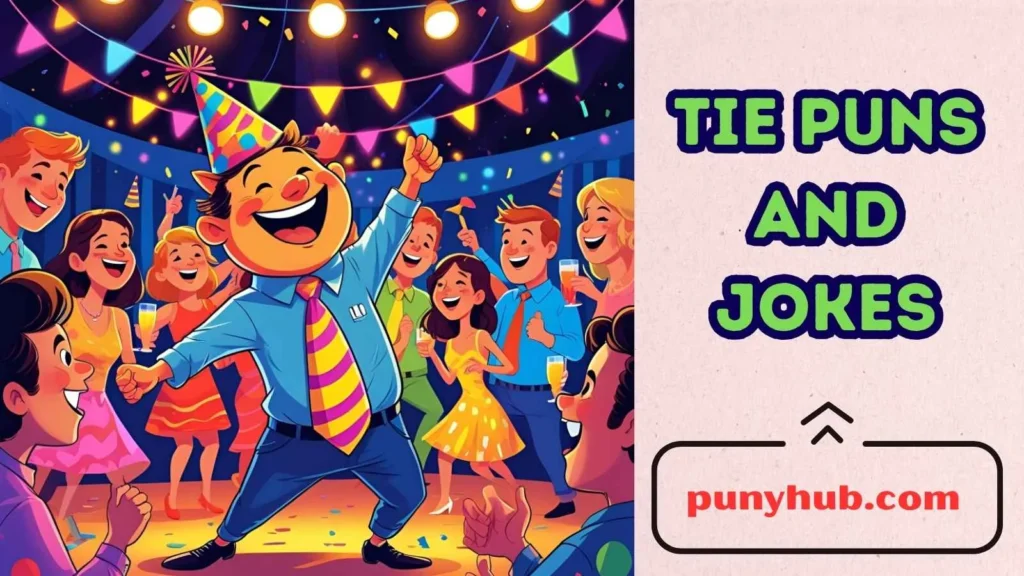  Party Tie Puns