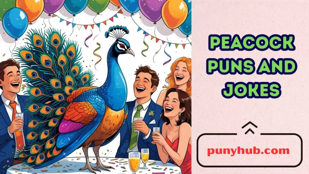 Peacock Puns for Parties