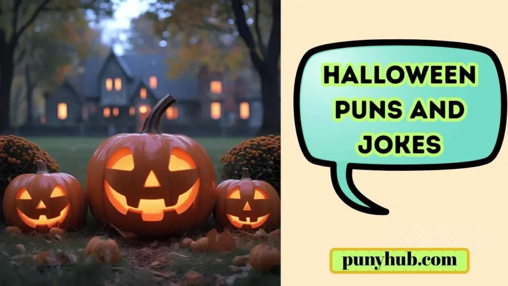 Pumpkin-Themed Halloween Puns