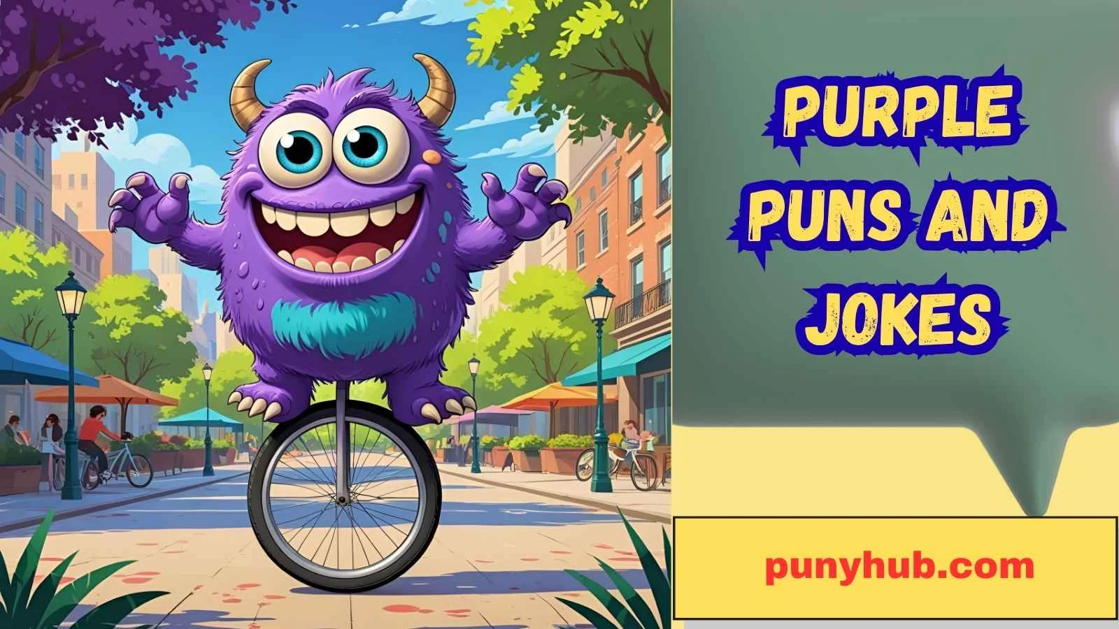 Purple Puns and Jokes