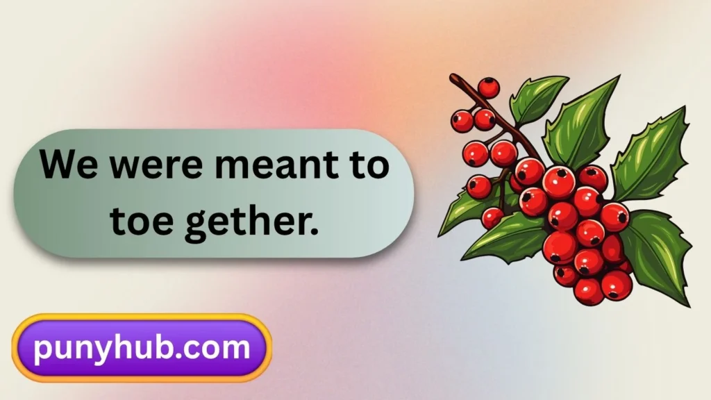Romantic Mistletoe Puns
