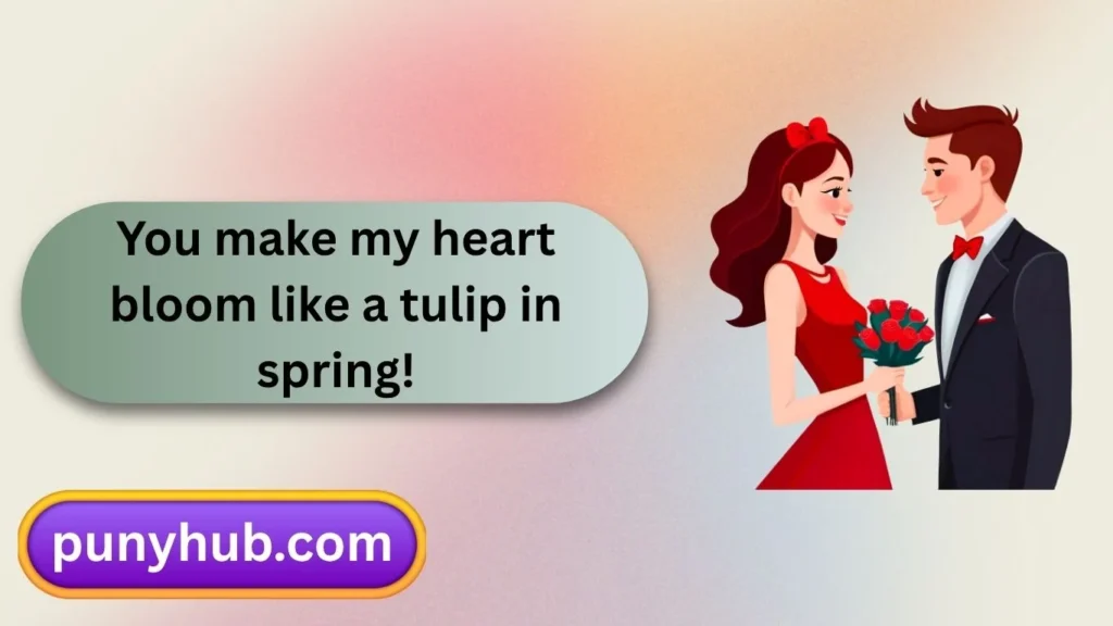 Romantic Tulip Puns for Couples