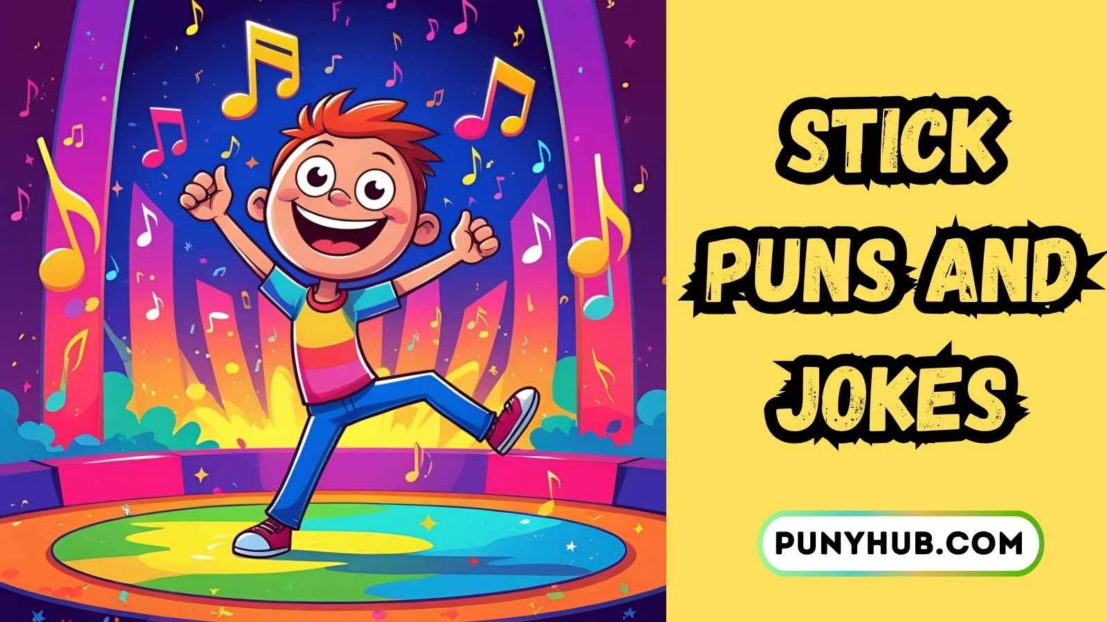 Stick Puns and Jokes