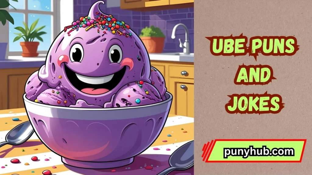 Ube Ice Cream Puns