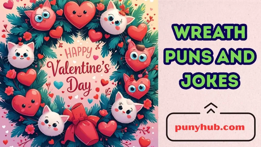 Valentine’s Day Wreath Puns