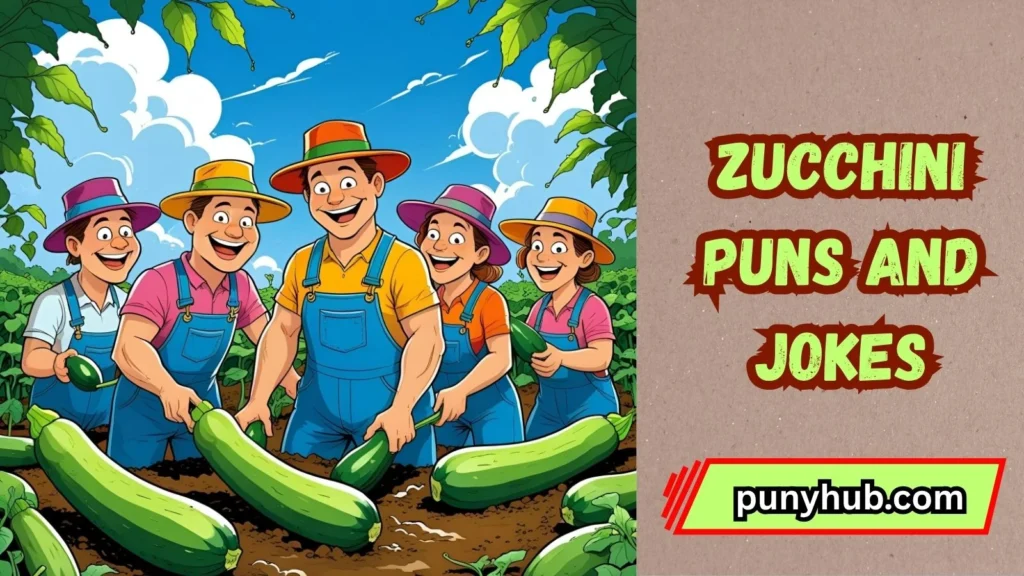 Zucchini Puns for Gardeners