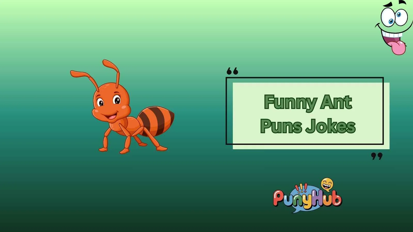 Funny Ant Puns Jokes