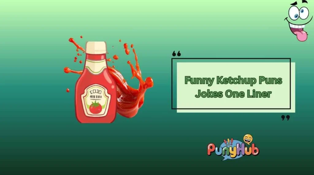 Funny Ketchup Puns Jokes One Liner