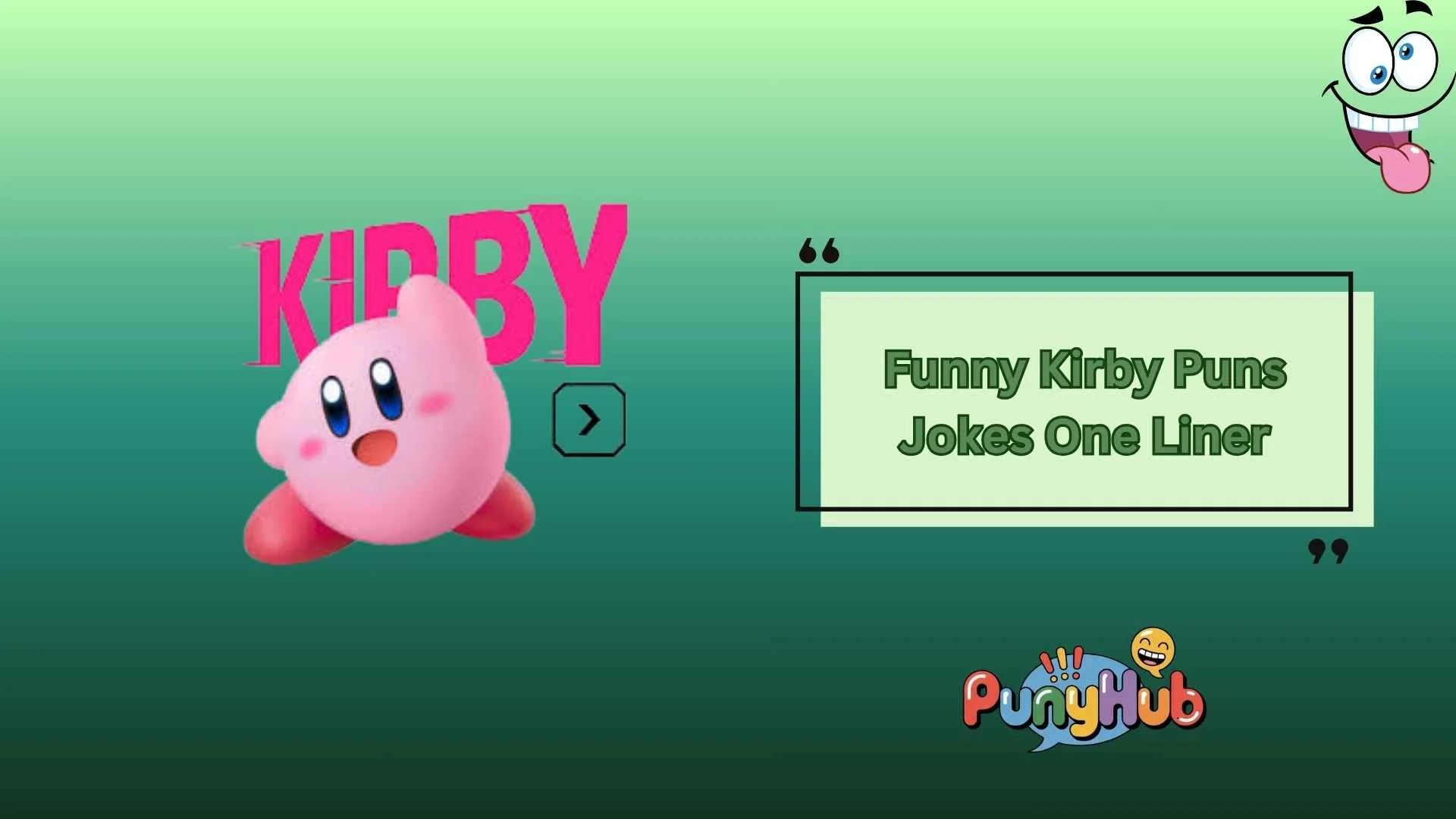 Funny Kirby Puns Jokes One Liner