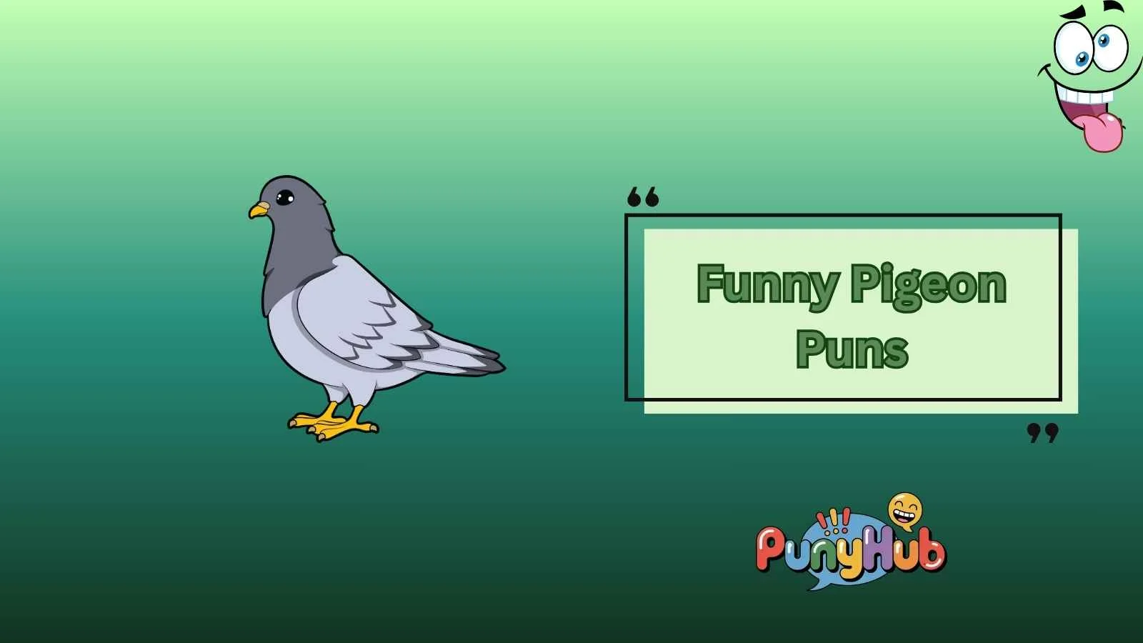 Funny Pigeon Puns