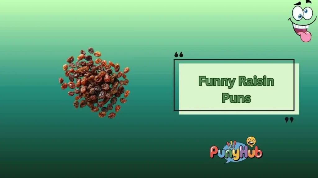Funny Raisin Puns