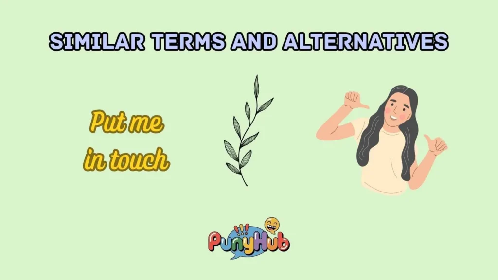 Similar Terms and Alternatives