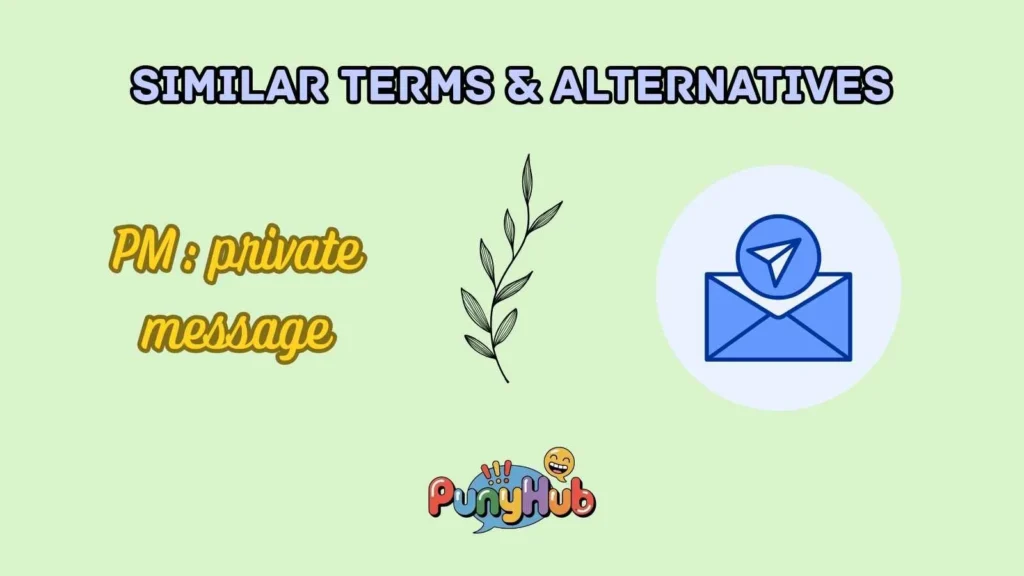 Similar Terms & Alternatives