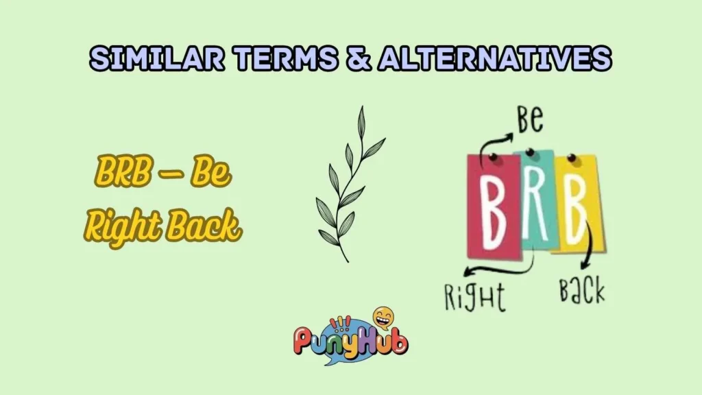 Similar Terms & Alternatives