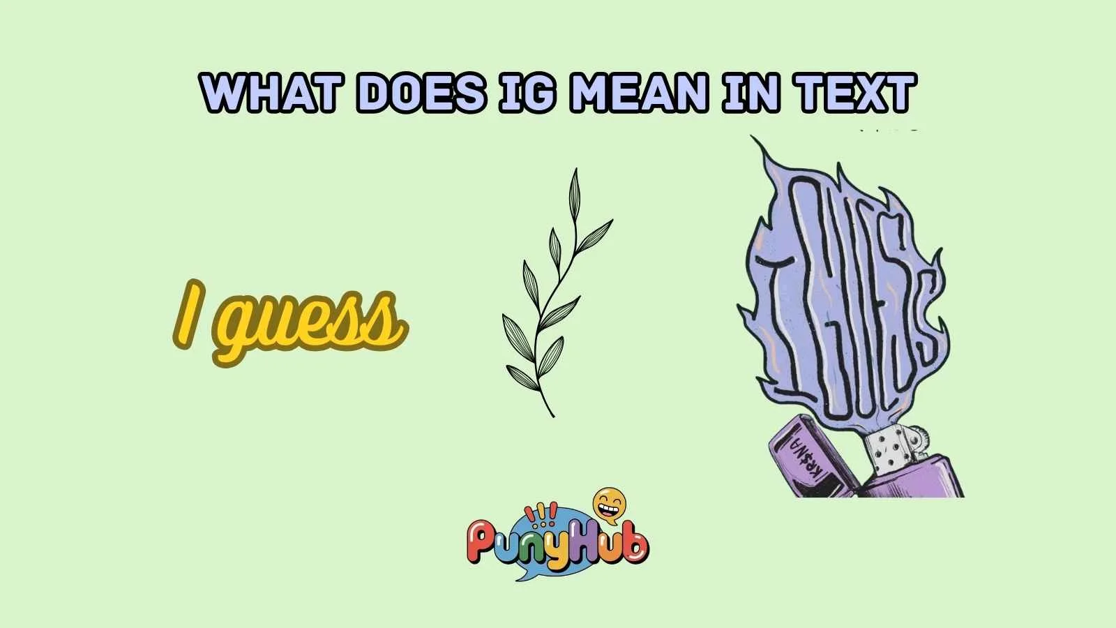 what does ig mean in text