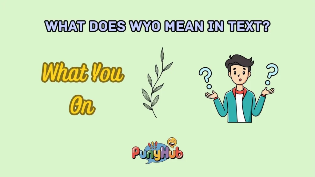 What Does WYO Mean in Text?